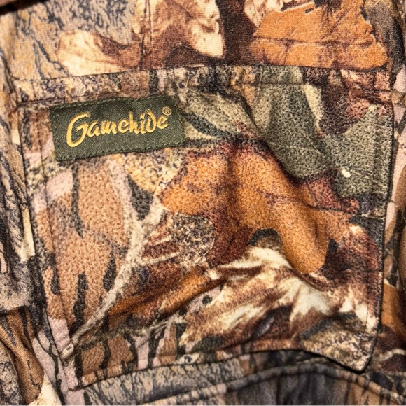 Gamehide men’s XL Camouflage Heavy Hunting Utility Field Jacket Multi-Pockets - Picture 2 of 9